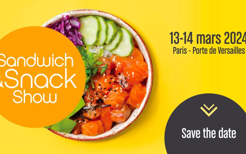 SPM Drink Systems parteciperà al Sandwich & Snack Show di Parigi.