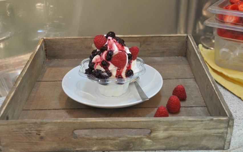 Come preparare il frozen yogurt con una macchina professionale